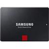 Samsung Memorie MZ-76P512B Unità SSD Interna 860 PRO, 512 GB, 2.5 SATA III, Nero/Rosso