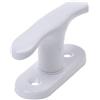 Aqbau® Maniglia per finestra in metallo (bianco)