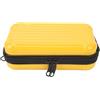 Tbest Custodia Rigida per Pocket 3, Custodia Rigida Custodia per Trasporto Borsa Protettiva Portatile in PU per Pocket 3 (YELLOW)