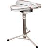 Speedypress Pressa da Stiro a Vapore (Ferro) / Stireria Stampa ESP di Speedypress con Telescopico Regolabile in Altezza Stirare da Tavolo Supporto - Bianco (+ GRATIS Copriasse Extra e Fondo in Schiuma RRP 45,00 € + Altri Accessori)