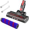 SIUHEN Spazzola Compatibile con Dysoñ V11 V8 V10 V15 V7 v6 Ricambio Accessori Ricambi Spazzola Turbo + Soft Roller v8 Absolute v11 Absolute Aspirapolvere Parquet Pezzi di Ricambio + 2 Pennello High Torque