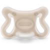 Suavinex, Ciuccio neonato Zero Zero tettarella simmetrica SX Pro da -2 a 2 mesi, Mini ciuccio per neonati prematuri, ipoallergenico, pelli sensibili, silicone delicato, Light
