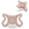 Suavinex, Ciuccio neonato Zero Zero tettarella simmetrica SX Pro bambini da 0 a 6 mesi, Ipoallergenico, per pelli sensibili, Silicone delicato, Rispetta l'allattamento al seno, Medium