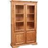 Biscottini - Libreria - L120xP37xH197 cm - Legno Massello - Angoliera - Made in Italy