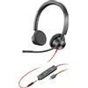 Poly Headset Blackwire C3325 Stereo USB-C/A & 3,5 mm