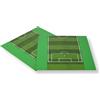 WANGE Piastra di Base Classica per Blocchi da Costruzione. Compatibile con Tutte Le Principali Marche. 25 x 25 cm, 32 x 32 Punti. 2 Piastre per campi da Calcio.