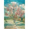 AveJoys Vincent Van Gogh - Puzzle da 1000 pezzi con albero di pesco rosa in fiore, 60 x 50 cm, gioco educativo, giocattolo di sfida per adulti e bambini