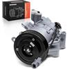 Frankberg Compressore aria condizionata 10SP11 Diametro125 883100D140 | Compatibile con Toyota Yaris P1 998ccm 1298ccm, 2-Poli, Numero di gole della puleggia: 6, Con Cavo elettrico