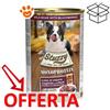 Stuzzy Dog Monoprotein con Cinghiale - Lattina Da 400 Gr - CONFEZIONE RISPARMIO