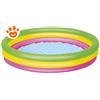 Bestway Piscina Rotonda Fondo a 3 Anelli Gonfiabile (Ø152x30cm) Art. 51103 - Rotonda (Ø152x30cm)