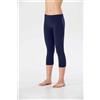 Risalti Leggings Medi da Bambina in Morbida Microfibra Senza Cuciture
