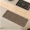 Comart - Tappeto Cucina Nancy - Antiscivolo - Lavabile in Lavatrice - Moderna Passatoia in Ciniglia - Runner per Corridoio e Cucina - Morbido e Resistente - Made in Italy - Marrone - 50x130 cm