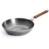 Woll Carbon Steel - Padella a bordo alto, induttiva, diametro 28 cm, altezza 7 cm