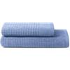 osama home SWEET HOME - Asciugamani Bagno Viso e Bidet in Spugna di Puro Cotone 100% Certificato OEKO-TEX Zero Twist, Set con Asciugamano Bagno 50x100 e 40x50 Morbido e Assorbente anche come Asciugamano Palestra