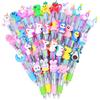 SIUHEN 34 Penne Multicolore Bambini Regalo Feste Gadget Compleanno Regalini Fine Festa Bambina Regalino Regali Bambino Kawaii Divertenti Carine Idee Invitati Gadgets Penna Pensierini con Animali 4 Colori