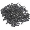 La Cabina 50 Pezzi Capezzoli per Raggi MTB in Metallo Nippli per Raggi Ruota Bici 14G 2mm Parti di Ricambio per Mountain Bike (Nero)