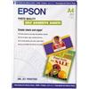 EPSON CARTA FOTOGRAFICA INKJET ADESIVA 10fg 167gr 210x297mm A4 EPSON C13S041106