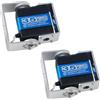 Sparkleiot 35 kg RDS3235 270 gradi servomotore senza nucleo, adatto per robot telecomandati, auto, camion, barche (2 pezzi)