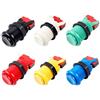 EG STARTS 6x American Style Standard Pulsanti arcade commutabili Happ Type 30mm Push Button 187 (4,8 mm) terminali Jamma Mame Kit Parti Ogni Colore da 1 pz