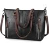 BAIGIO Borsa Donna Tracolla Spalla Borse a Mano Crossbody PU Pelle Tote Borsetta Bauletto Multitasche per Scuola Lavoro Shopping Viaggi Uso Quotidiano