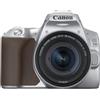 Canon EOS 250D Argento + 18-55mm F./4-5.6 IS STM SL