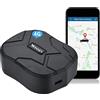Zeerkeer 4G Localizzatore GPS per Auto, Moto, Camion, Barca, Posizione in Tempo Reale, 4G GPS Tracker con Potenti Magneti Integrati, Antifurto Anti-perso Impermeabile, Facile da Usare - App Gratuita（10000mAh）