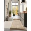 Hanse Home Tappeto in iuta naturale, 100% iuta, tessuto a mano ed ecologico, in fibra naturale boho, per soggiorno, camera da letto, sala da pranzo, oro naturale, 80 x 200 cm