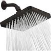 SparkPod Soffione doccia fisso - pioggia ad alta pressione - look moderno di lusso - facile installazione senza attrezzi - ricambio perfetto regolabile per il vostro bagno soffione doccia (20 cm