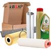 kW&HP KIT TAGLIANDO 4 FILTRI E 6 LITRI DI OLIO MOTORE 5W30 COMPATIBILE CON BMW_320D E91 163CV
