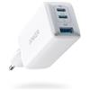 Anker Caricatore USB C rapido 735 (Nano II 65W) Pod a 3 Porte PPS, Alimentatore Compatto USB C per MacBook PRO/Air, iPad PRO, Steam Deck, Galaxy S20, dell XPS 13, Note 20, iPhone 16/15 Pro Max, Pixel