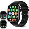 FTTMWTAG Smart Watch per Android iPhone, fitness tracker da 1,9 pollici con (rispondere/effettuare chiamate), orologio digitale sportivo impermeabile IP 67, pressione sanguigna, cardiofrequenzimetro,