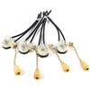 VOBOR Interruttore a fune Pull Interruttore di ricambio Catenella interruttore Retro Interruttore a fune a catena per la casa Ventilatore a soffitto Lampada da Parete 250V 125V 4 Pezzi
