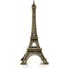 Cyrank Torre Eiffel, Statua della Torre Eiffel in Metallo Decorazione in Lega di Zinco Torre Eiffel di Parigi Statuetta da Collezione Replica Torre Eiffel Francese Per Tavolo(10CM)