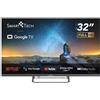 Smart Tech Smart TV 32" FHD LED GoogleTV DVBT2/C/S2 Classe E WiFi Grigio 32FG01V