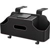 CGEAMDY Organizzatore Multifunzionale per Sedili Posteriori Dell'auto, Organizer Auto per Sedile Posteriore Con 2 Portabicchieri, Contenitore per Sedili Auto Organizzatore Con Portabicchieri