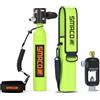 SMACO S300 Plus Mini Bombola Sub 0.5L Bombola Subacquea Piccola Mini Scuba Tank Portatile Bombole Aria Sub Ricaricabile con 5-10 Minuti Bombola di Ossigeno per Immersioni