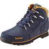 Timberland Euro Rock, Stivali Unisex - Bambini e ragazzi, Blu (Navy Nubuck), 27 EU