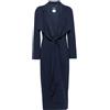 CHANEL Pre-Owned - Abito midi drappeggiato 1998 - Donna - lana/seta - 40 - Blu