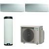 Daikin Multi+ 9+18+120 LT FTXJ25AW FTXJ50AW EKHWET120BV3 4MWXM52A Dual Trial Quadri Split Bluevolution EMURA3 R-32