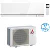 Mitsubishi Electric Climatizzatore Condizionatore MITSUBISHI ELECTRIC Mono Split 15000 Btu Serie KIRIGAMINE ZEN WHITE MSZ-EF Inverter Con MSZ-EF42VGKW WI-FI INTEGRATO R-32 A++/A++