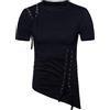Generico T Shirt Uomo Maglietta Colori a Contrasto Estive Manica Corta Casual Magliette da Lavoro Uomo T Shirt Uomo Scollo V Colorate T Shirt Personalizzata Uomo XXXL