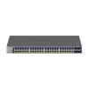 Netgear Switch Netgear GS752TXP-300EUS Smart 52 porte 48xPoE+ 4xSFP Gigabit Ethernet Grigio [GS752TXP-300EUS]