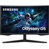 Samsung Monitor led 27 Samsung S27CG554EU Wide Quad HD 2560x1440p 1ms classe F Nero [LS27CG554EUXEN]