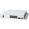Cisco Switch Cisco Catalyst 1300-12XT-2X Gestito L3 12 porte Gigabit Ethernet 10/100/1000 Argento [C1300-12XT-2X]