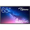 Optoma Display interattivo LED 65'' Optoma 5653RK Serie Creative Touch 5 4K Ultra HD 3840x2160p/6ms/Nero [5653RK]