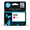 Hp Cartuccia a getto d'inchiostro Hp 924 YL 400 pagine Magenta [4K0U4NE#301]