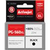 Activejet Cartuccia Activejet AC-560NX Printer Ink for Brother Replacement Canon PG-560XL; Supreme; 22 ml; black [AC-560NX]