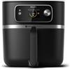 Philips Friggitrice ad aria Philips Airfryer Combi XXL 8.3l 2200W Nero/Argento [HD9880/90]