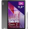 Lenovo Tablet 11.5'' Lenovo P11 Gen2 Wi-Fi 4GB/128GB Android 12 con penna Grigio [ZABF0394SE-R]