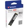Verbatim SSD 256GB Verbatim VI3000 M.2 Nero